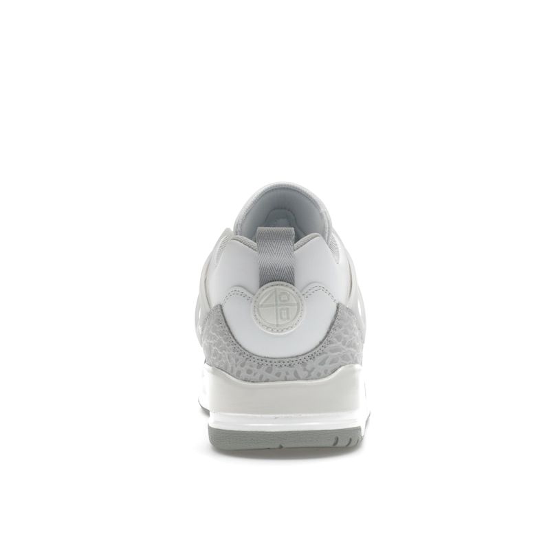 Air Jordan Spizike Low Summit White Photon Dust Scarpe da Ginnastica da Uomo Phantom Argento Metallizzato HQ3602-121