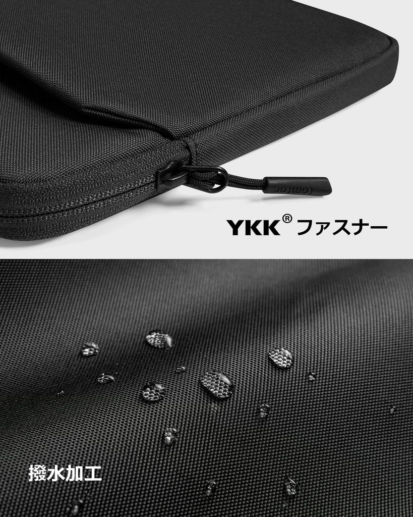tomtoc Slim Laptop Case for MacBook Air MacBook Pro Slim Compatible with inch Surface Pro Black 13-inch M5/M4/M3/M2/M1 2026-2018 / 13-inch 2023-2016,