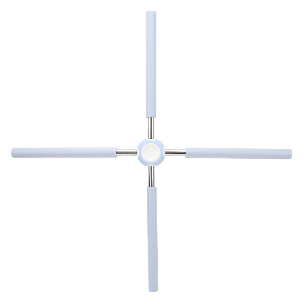 Ryggkorspinnar Avtagbart Kors Rätande Rygg Hållningskorrigerare Pinnar för Stretching Blå