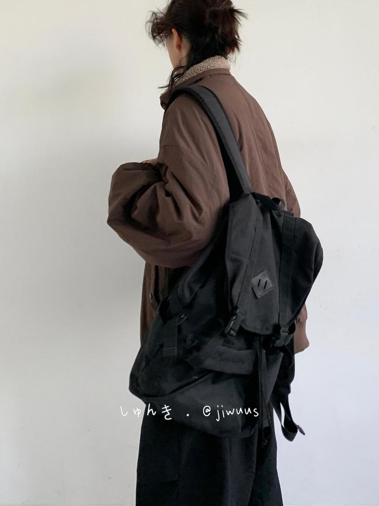 Melaleuca Unisex Retro Lammwolle Gefütterte Baumwolljacke - Stehkragen, Lockerer Schnitt Oberbekleidung
