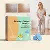 Pastiglie Detergenti per Pavimenti 12 Pezzi Rimuovi Polvere e Macchie Detergente Profumato per Pavimenti in Legno WC Piastrelle Bagno Casa Bucato