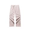 Anta Earth Shell 2.0 Outdoor Series Solid High-Waisted Comfortable Breathable Versatile Straight-Leg Sports Pants Women Pants Light-Pink 962516503-4
