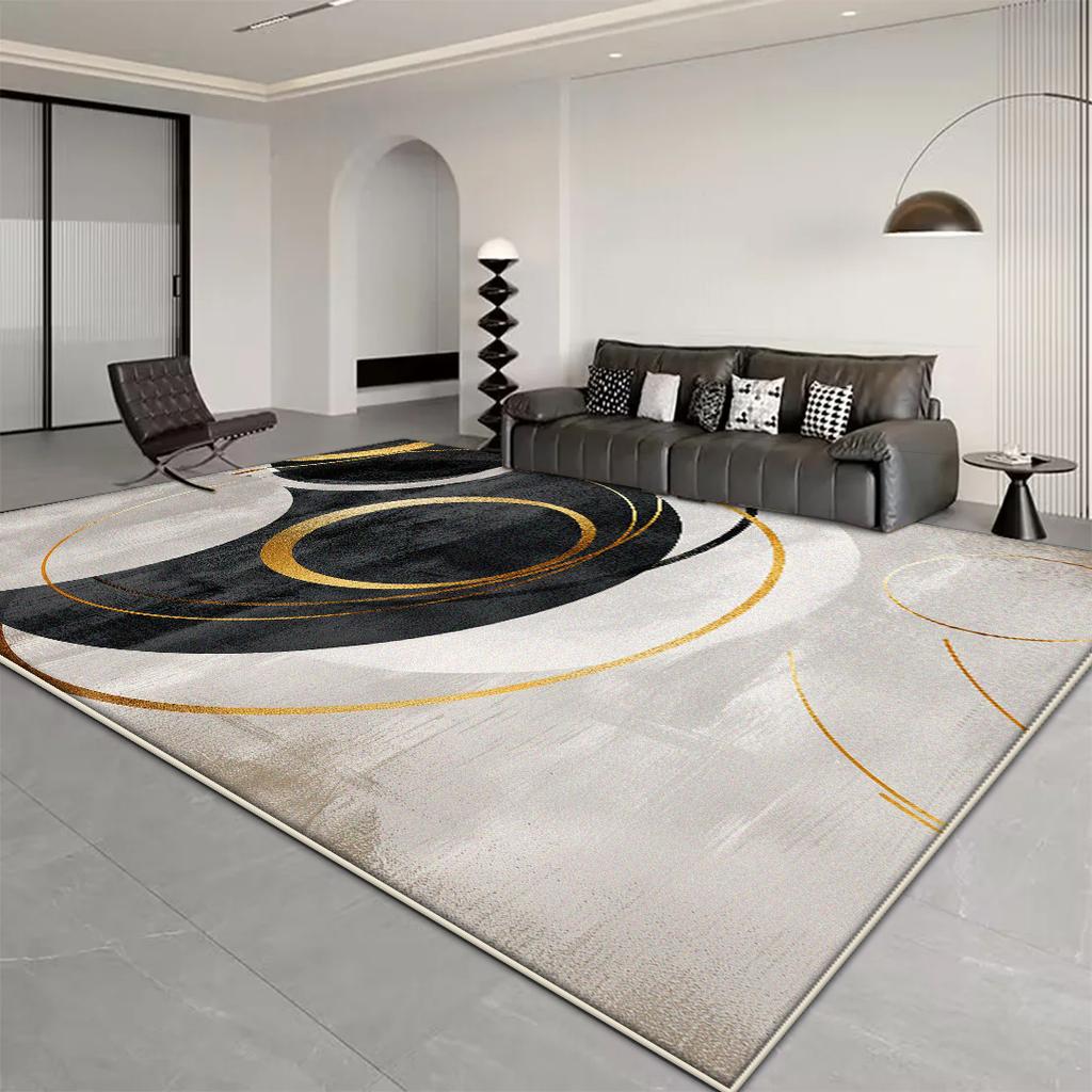 Modern Large Carpets for Living Room Decoration Home Geometry Rug Non-slip Bedroom Lounge Rugs Washable Sofa Coffee Tables Mat