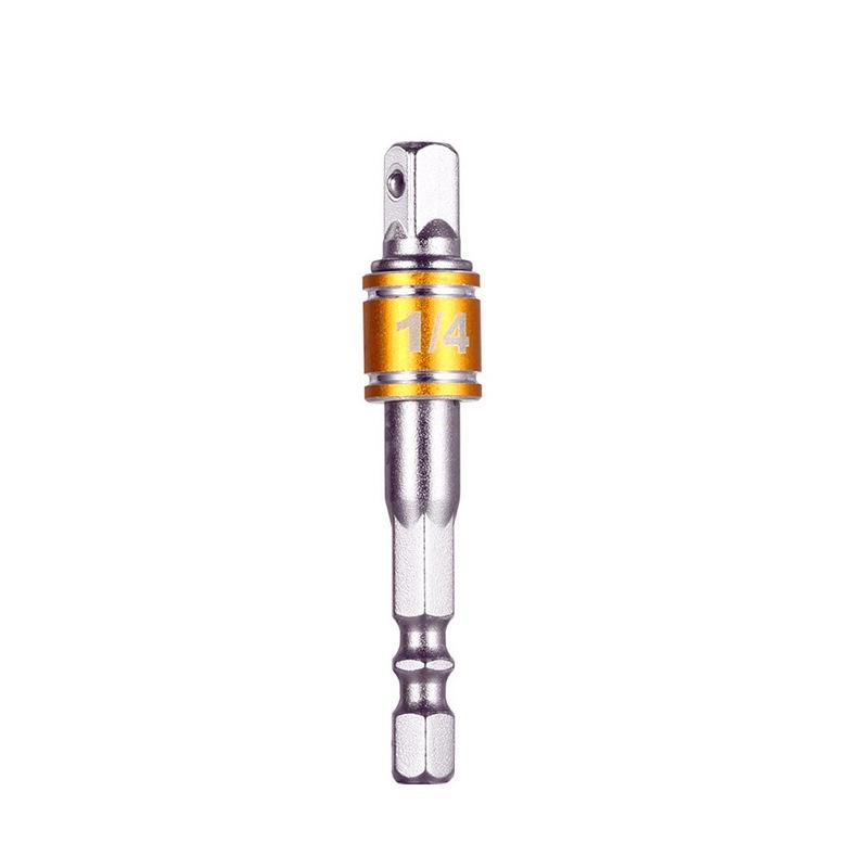 Cross-Border Hex Handle Beaded Extension Rod with Electric Socket Conversion and Tool Accessories