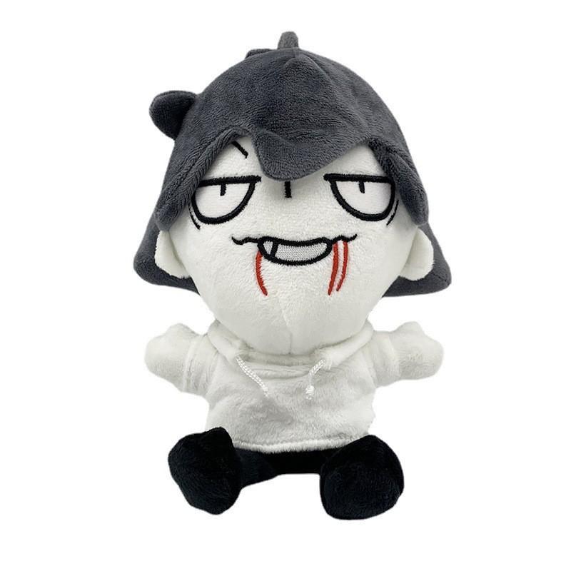 

87 Jeff In The Killer Plush Toy Pp Cotton Rag Doll Room Decoration Funny Gift белый
