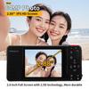 Digitalkamera 4K 64MP 18-facher Digitalzoom Autofokus Tragbar 270° Klappbildschirm Vlog-Kamera für Reisen