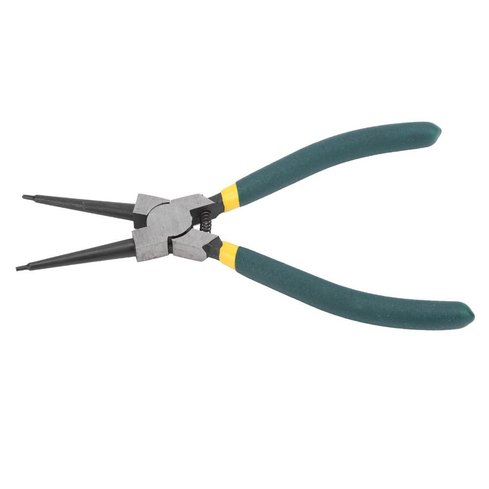 Straight Jaw Snap Ring Pliers 7-Inch Circlip Clamp Tool Retaining Ring Pliers For Ring Removal