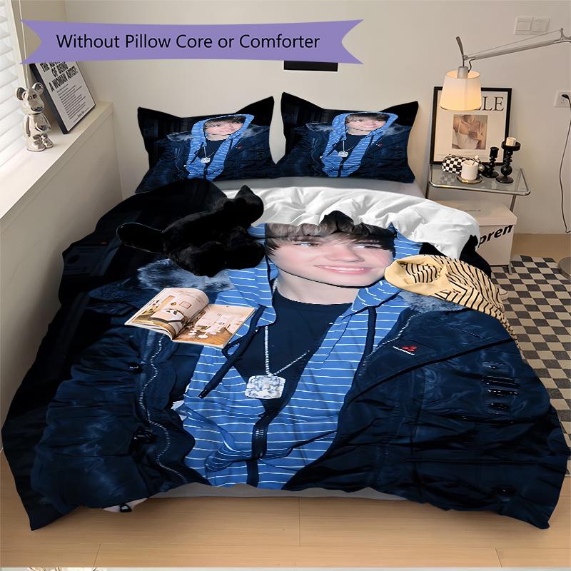 3Pcs Street Style Hoodie Bedding Sets For All Sizes New 3D Printed Bed Cover Comforter Duvet Cover Pillowcase Bedroom Decoration