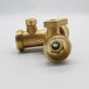 2 Valves Garden Hose Adapter 2 Way Y Hose Splitter Leakproof Connector for Splitting Water Spigot Outlets Efficiently
