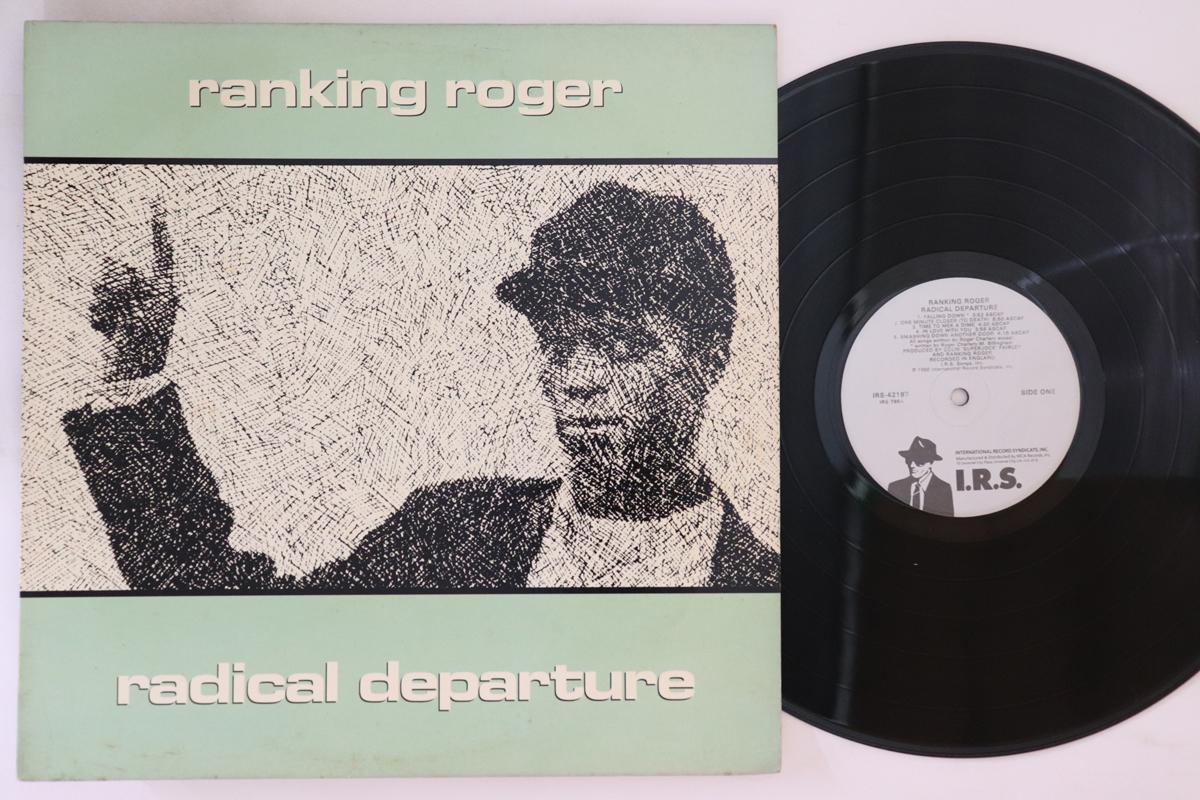 

LP Record RANKING ROGER - Radical Departure IRS42197 I.R.S. 1988 Canada Rock Used