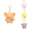 Lovable Elephant Plush Keychain Cozy School Bag Charm Perfect Gift Kids For
