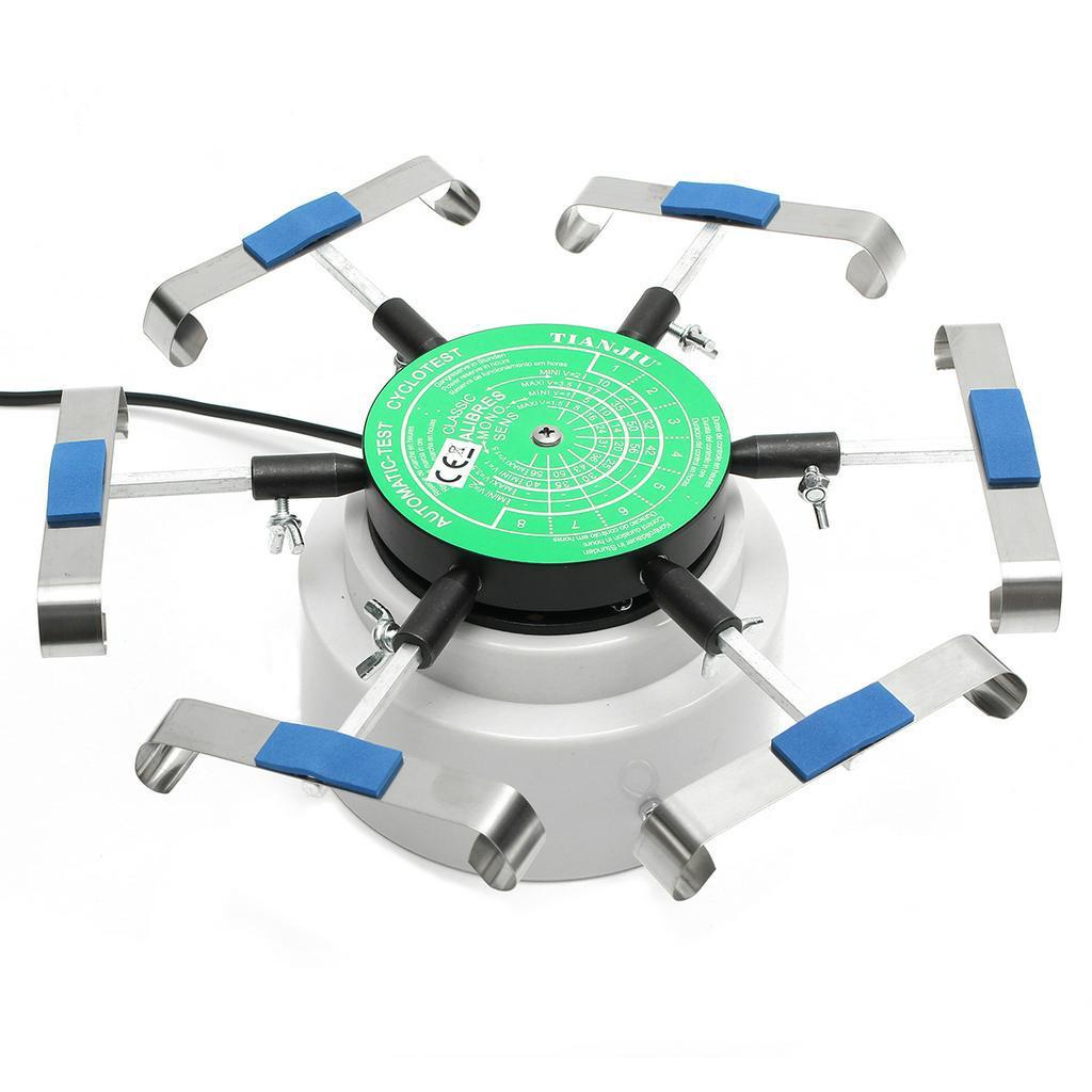 

Инструменты для ремонта автоматических часов 6 рычагов автоматическая витрина для часов тестер часов инструменты Cyclotest витрина для часов для часовщика тест 220В