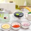 Kitchen 500ml/900ml Onion Vegetable Garlic Cutter Manual Food Processor Chopper Multi-Function Mincer for Carrots Peppers Fruits