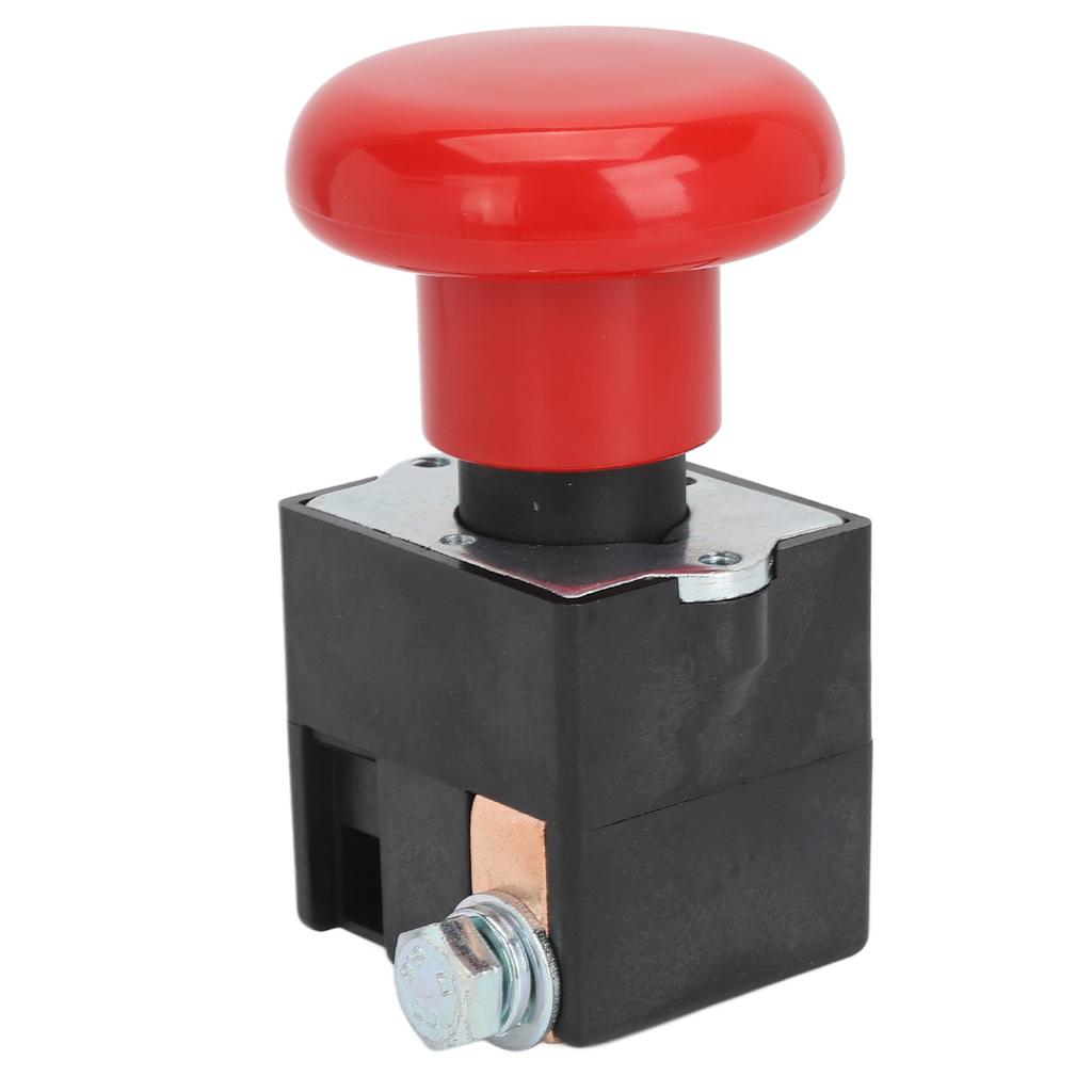 Emergency Push Button Switch DC80V Reliable Emergency Stop Switch Replacement for Albright Electric Stacker Forklift
