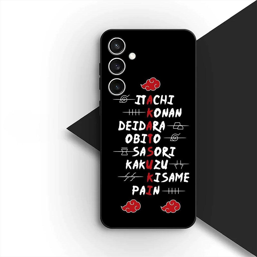 Obito Uchiha Itachi Tobi Akatsuki Narutos Phone Cover Case for OPPO A18 A16 A80 A40 A17 A15 A38 A78 A79 A54 A57 A58 A60 4G 5G