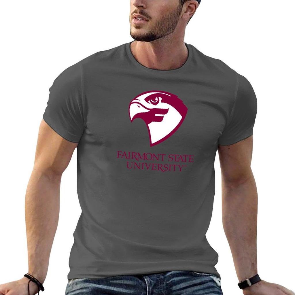 new Fairmont StateFighting Falcons TShirt Casual Daily Outfit TShirt