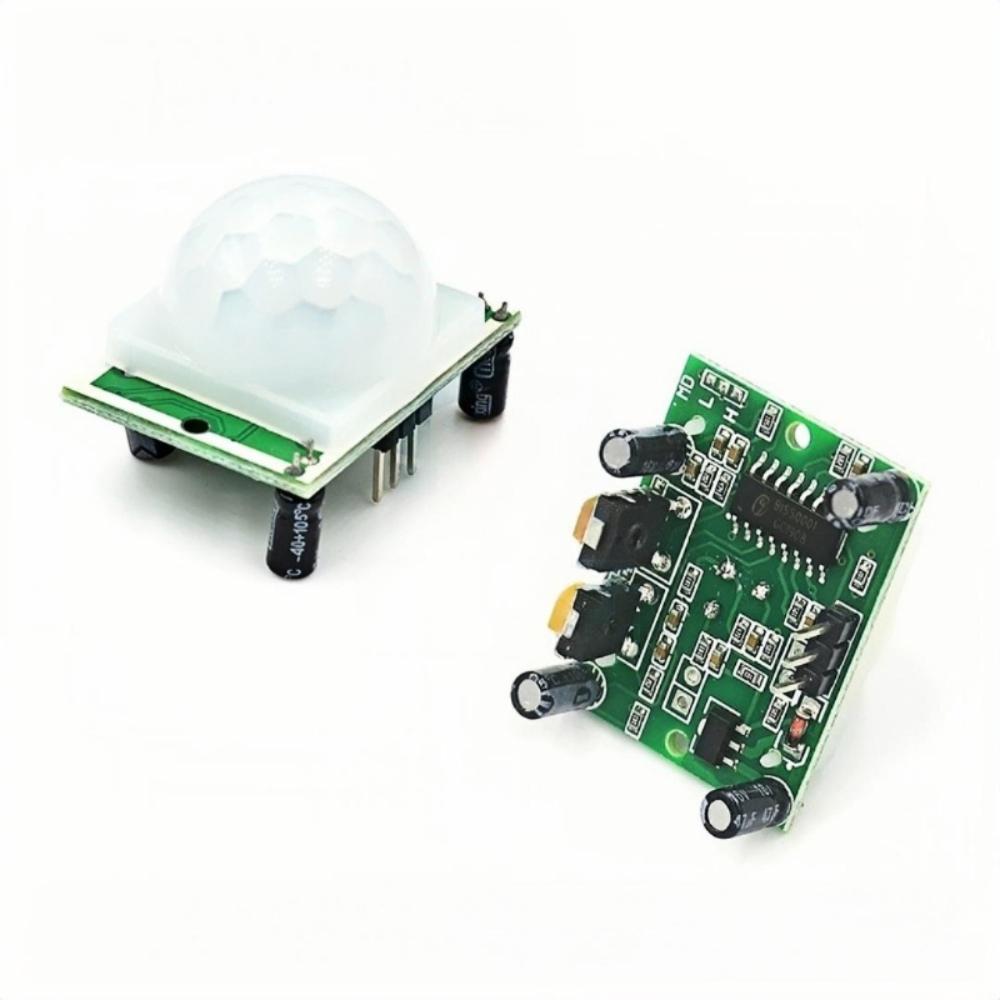 

1/5/10PCS High Quality HC-SR501 HCSR501 Adjust Infrared PIR Motion Sensor Detector Module For Arduino + Case 1PCS