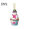Festive Hanging Gift Pendants Christmas Wooden Ornament, Lollipop Cupcake Ice Cream Popsicle Kindergarten Supplies Decorations for Xmas Tree, Window,