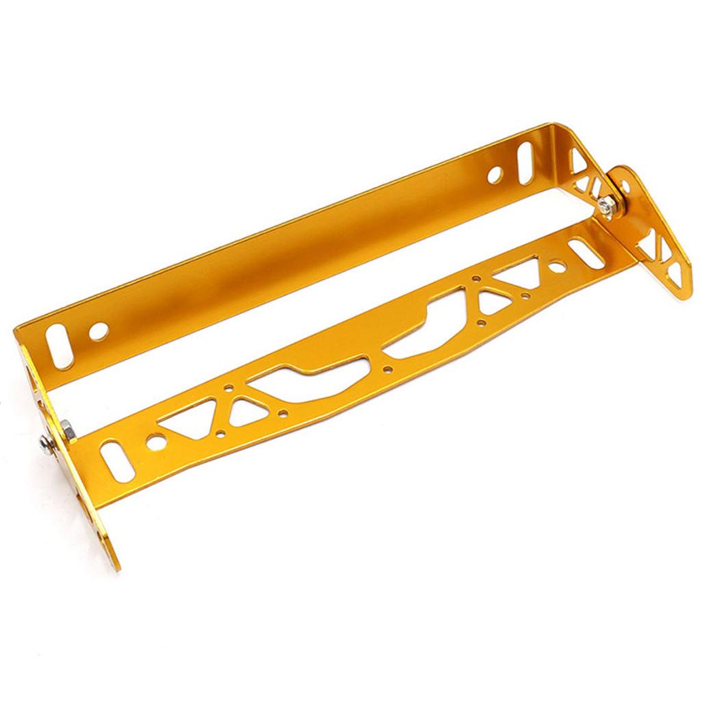 Aluminum Alloy Irregular Pattern Multicolor Standard License Plate Frames Screw Cap Metal Custom Highlight