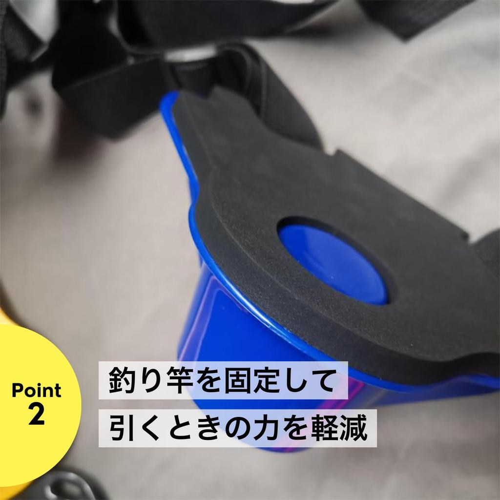 NYANDELMO Fishing Support Belt, Waistband, Fighting Belt, Reduces Back Pain (Red) ND-0133-R08-RD