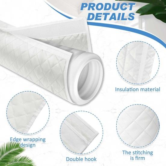 Air Conditioning Insulation Cover Set Universal Easy to Install Portable AC Hose Insulation Sleeve Air Conditioner Hose Cover Wrap