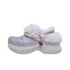 Little Whale Pear Blossom Fashion Versatile Clogs Women Clogs Mist-Purple 211977-5PS