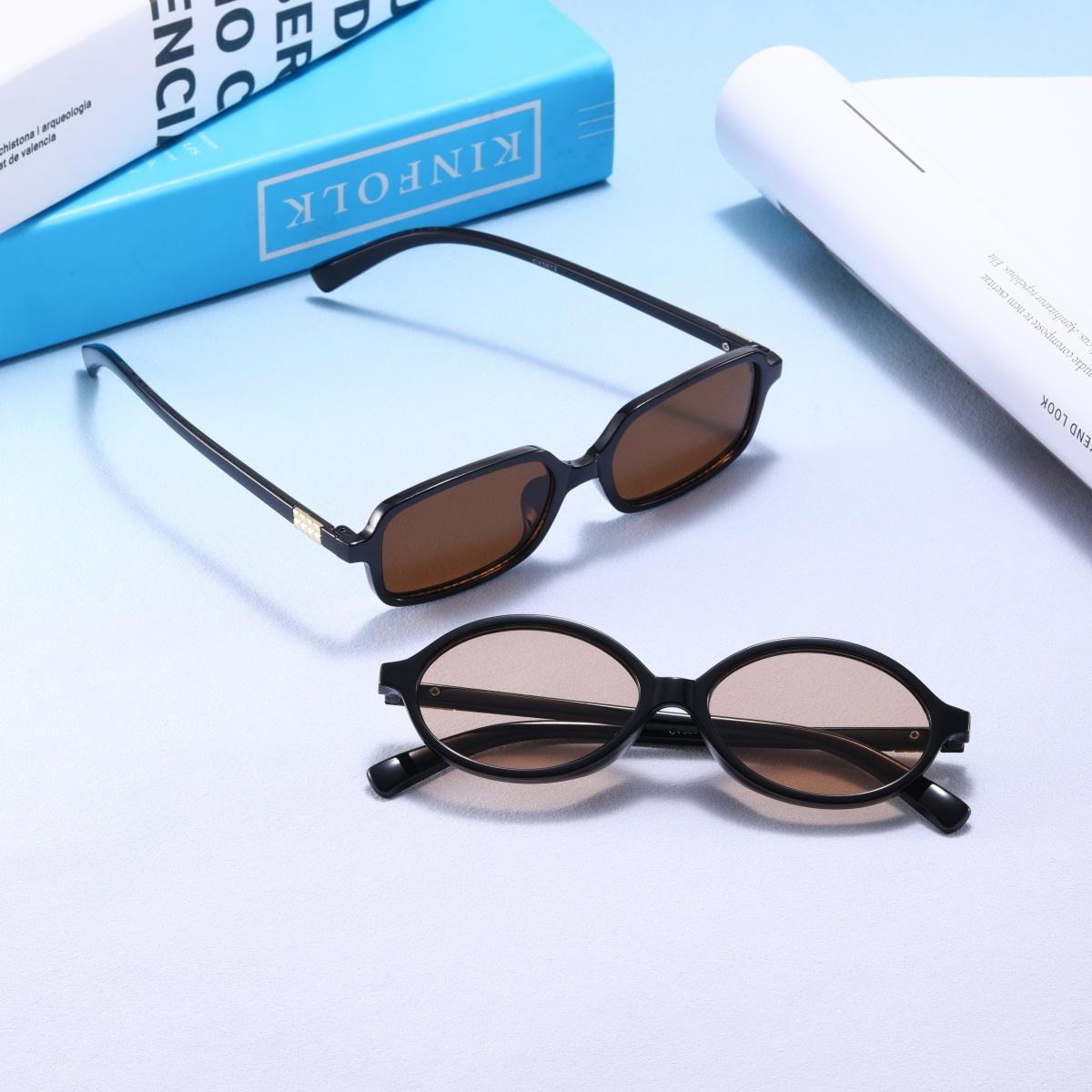 2pcs European and American style men s and women s Y2K fashionable sunglasses, trendy and versatile, summer sun shading, sun pro