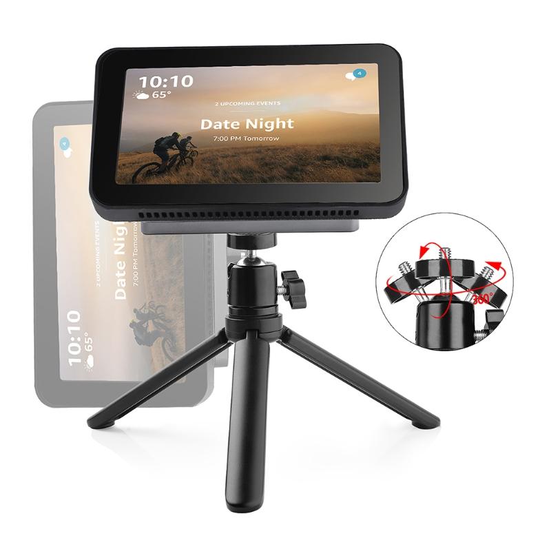 Elastyczny Statyw Kamery Podróżny Uchwyt na Telefon Obrotowy Selfie Stick Regulowany do Show 5