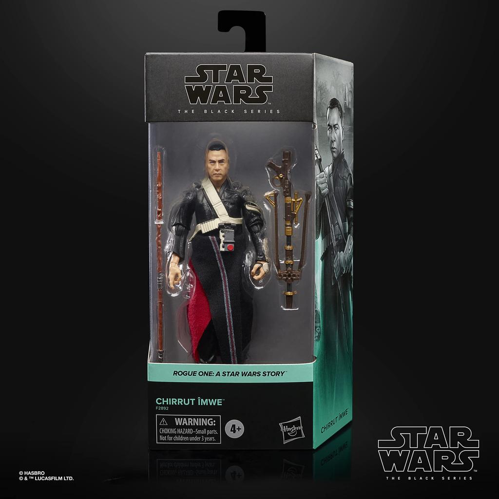 Star Wars The Black Series Rogue One Chirrut Figure Star Wars The Black Series Chirrut Rogue One A Story Collectible Action Figure Îmwe Îmwe (Used)
