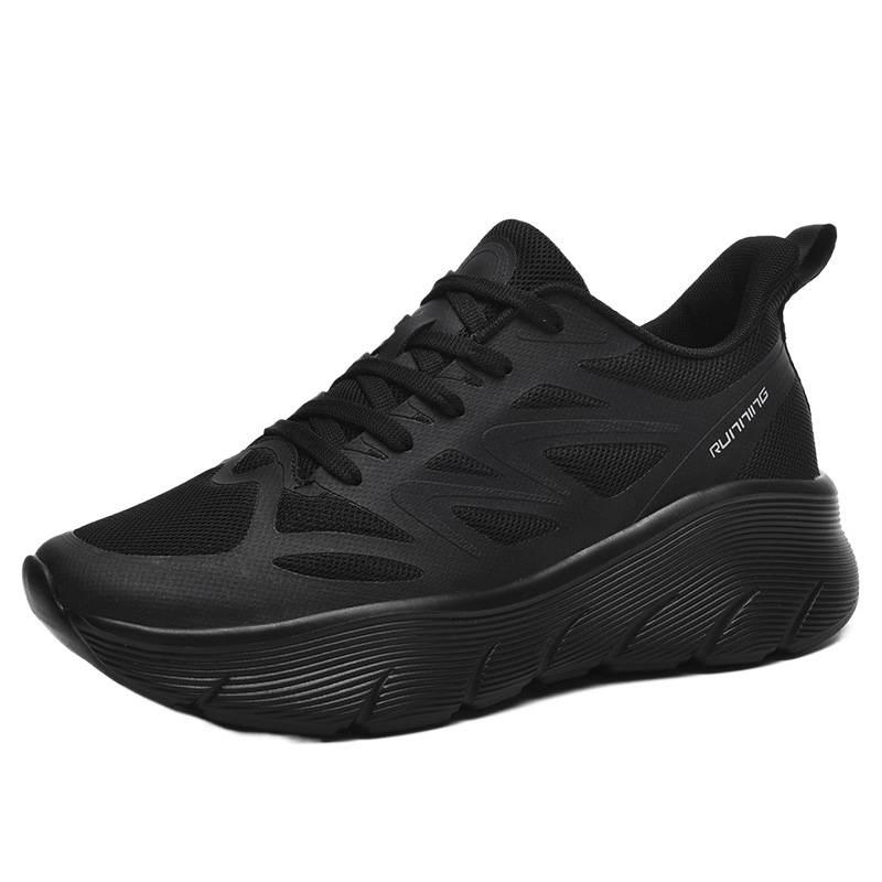 Running Shoes Men's and Women's Professional Cloud Lightweight Shock Absorption Breathable Marathon Jogging Shoes Soft Sole Skipping Rope Summer S