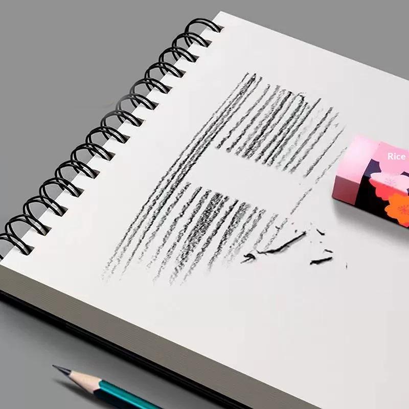 Sketch Book Spiral Bound 30 Sheets Acid Free Drawing Paper A4 A5 A6 8K 16K for Kids Students Artists
