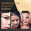 Magnetic Eyelashs Natural Look, 5 Paires Magnetic Eyelashes With Eyeliner Kit, Self Adhesivereusable Fluffy Fake Eyelashes Set And Waterproof&long La