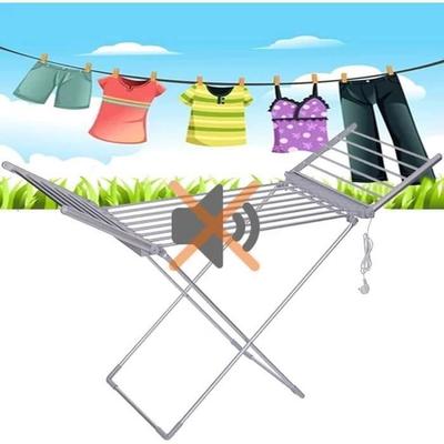 Indoor Clothes Drying Rack Electric Clothes Dryer, Heated Electric Drying Rack for Clothes, Towels, Household Linen[737]