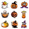 Unique Halloween Vehicle Stickers Premium Adhesive Pumpkin Decals For Car Motorcycle Outdoor Use Weatherproof