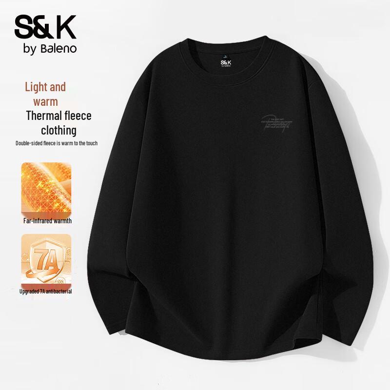 Baleno Men s S&K Series Plush-Lined Long Sleeve T-Shirt 2XL