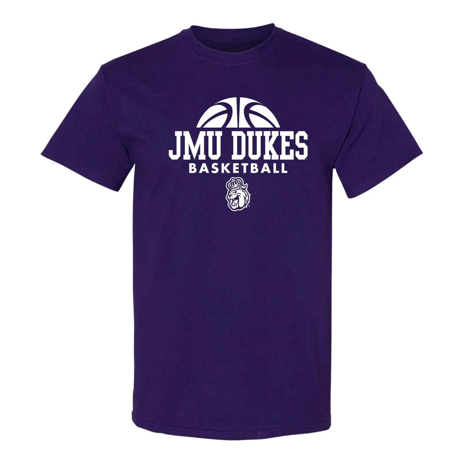 James Madison Basketball Hype T-Shirt - Purple 2XL