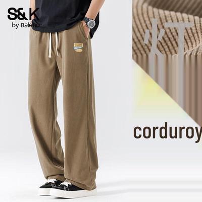 Baleno Herren S&K Kord Weitbein Freizeithose