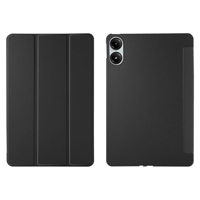 

For Redmi Pad Pro Case 12.1 inch 2024 Silicone Back Smart Cover Redmi Pad Pro Poco Pad Case 12.1 Tablet Cases Funda чорний