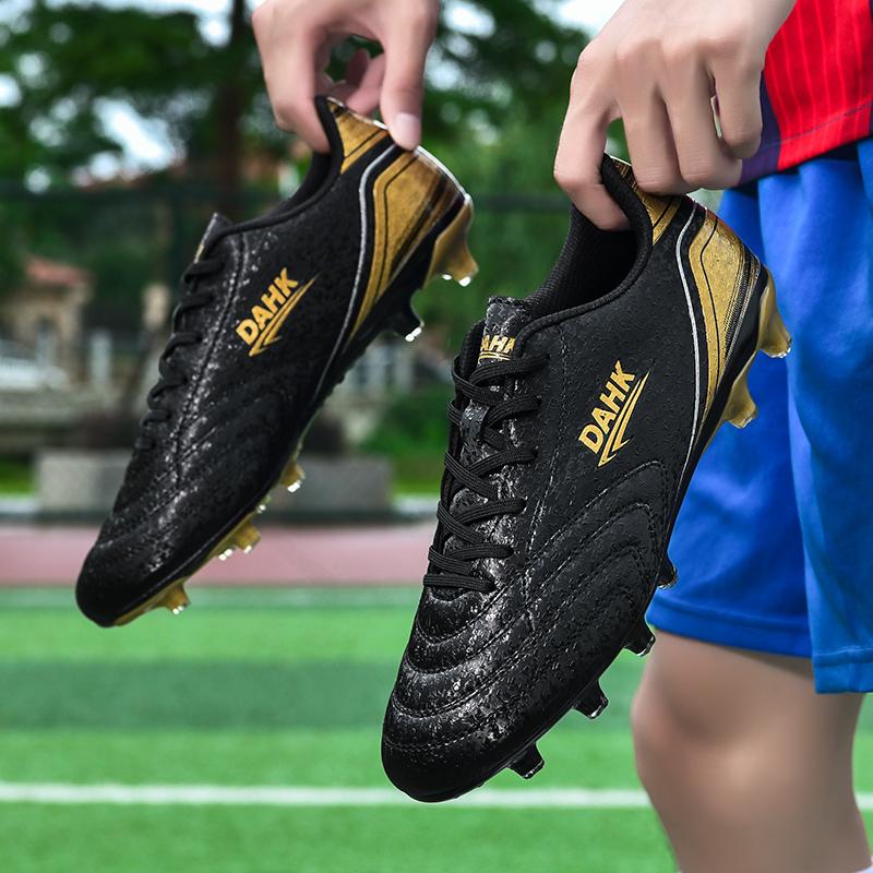 32-47 Herren/Damen Fußballschuhe Gummi Weiche Sohle Kurze Nägel Kunstrasen Jugend Kinder Fußballschuhe