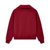 Fila Original Fashion Classic Retro Casual Versatile Comfortable Loose Pullover Sweatshirt Women Sweatshirt Red F61W549204FWI