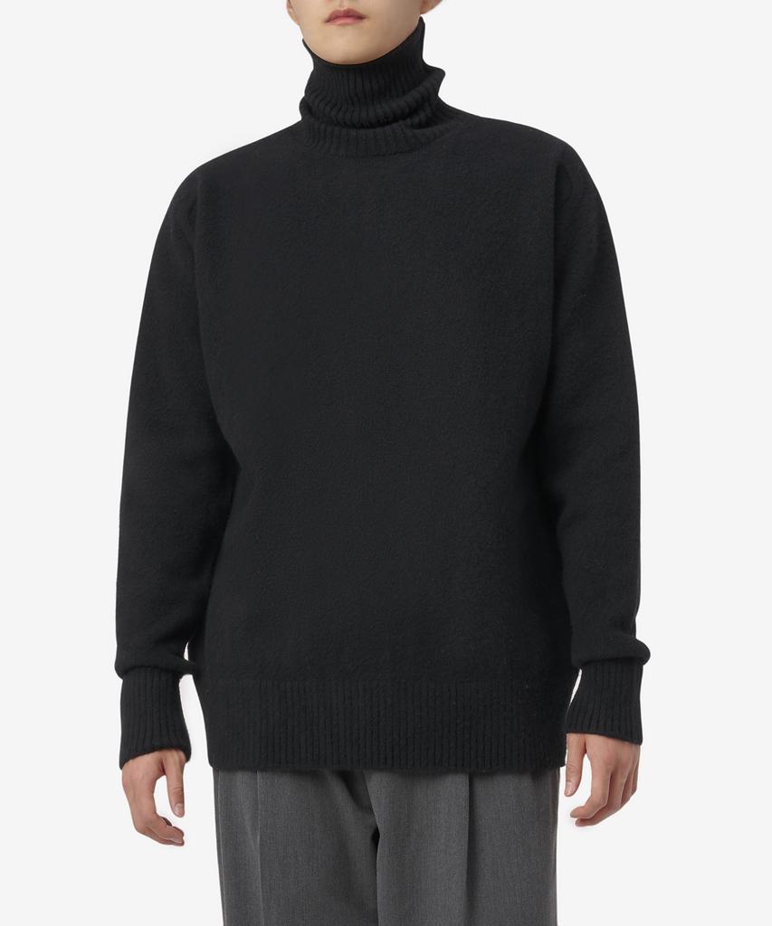 OAMC Whistler Logo High-Neck Knit - Black / 23A28Oak10Fltoa007001