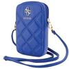 Guess Handbag GUWBZPSQSSGBblue/blue Zip Quilted 4G