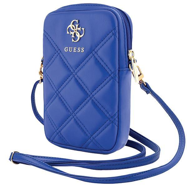 Guess Handbag GUWBZPSQSSGBblue/blue Zip Quilted 4G