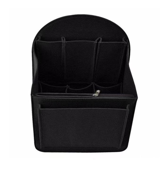 Cross-Border Double Shoulder Backpack Organizer: Large Capacity Bag-in-Bag Divider