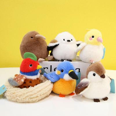 Simulation Weich Mini Lebensecht Graues Nymphensittich Plüschtiere Spielzeug Vögel Geschenke Weich Real Gefüllt Do I2I1