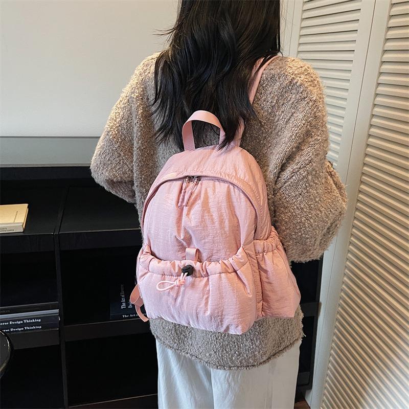 Backpack Women's Large-capacity New Leisure Student Class Schoolbag High-value Lightweight Travel Backpack