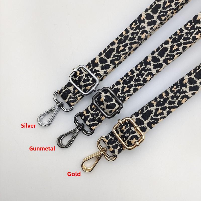 New Bag Accessories Replacement Strap Versatile Adjustable Strap Personalized Leopard Print Women's Backpack Shoulder Strap