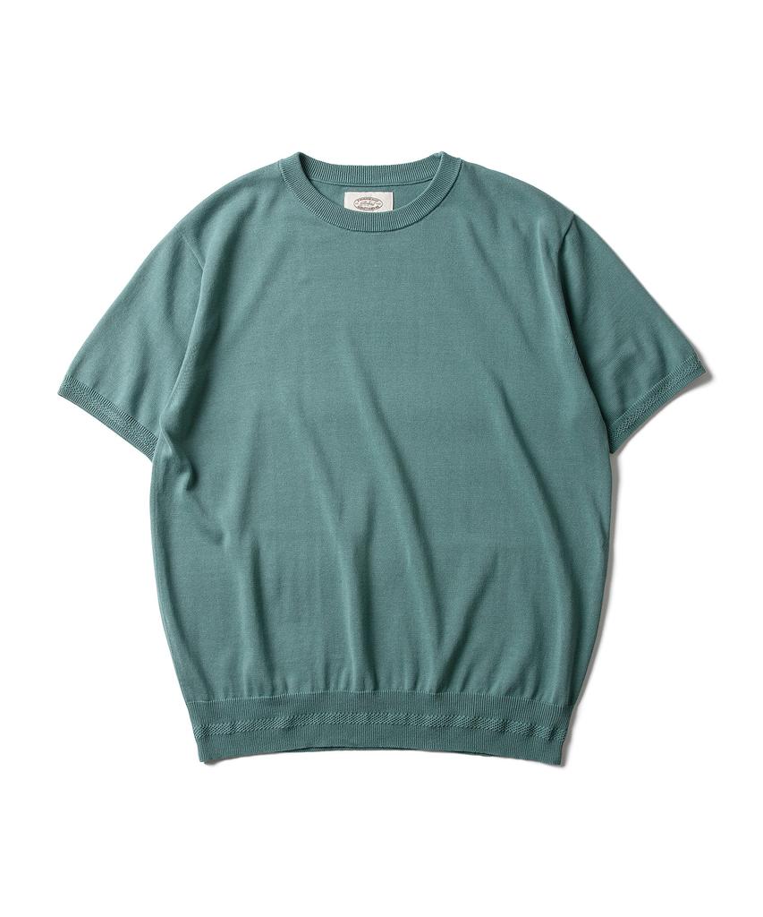 AMFEAST Essential Round Half Knit Aqua Green