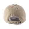 Cappellino da baseball in cotone lavato effetto stone con ricamo, cappellino da baseball da uomo a blocchi di colore, versione coreana