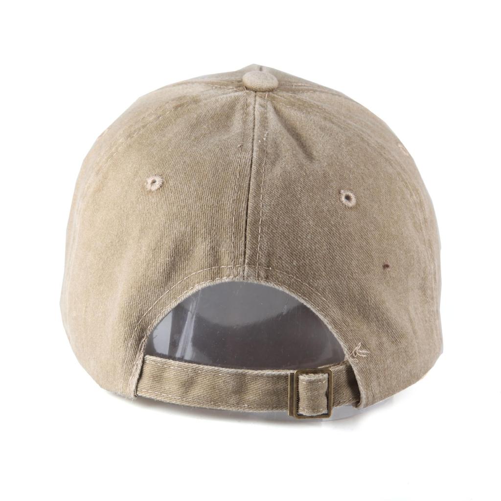 Cappellino da baseball in cotone lavato effetto stone con ricamo, cappellino da baseball da uomo a blocchi di colore, versione coreana